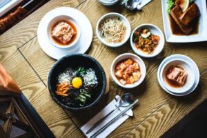 sort of food on the table